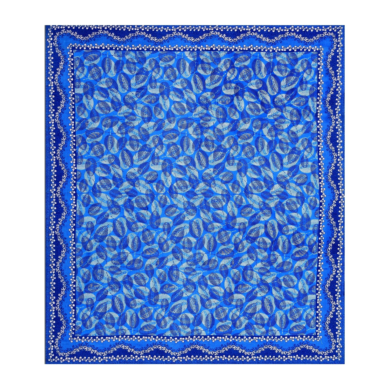 Jaipuri Cotton Double  Flat Bedsheet  With 2 Pillow Cover