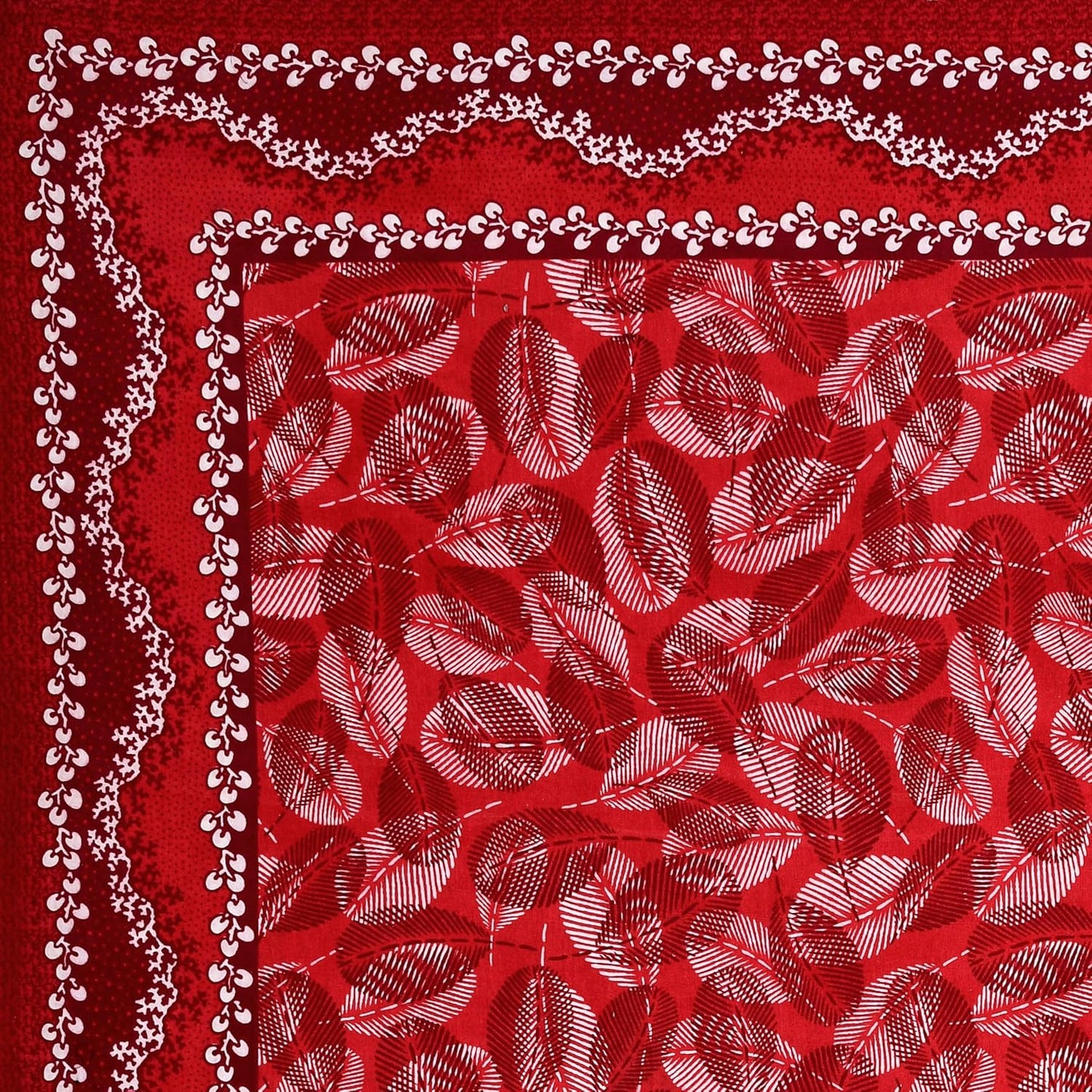 Jaipuri Cotton Double  Flat Bedsheet  With 2 Pillow Cover
