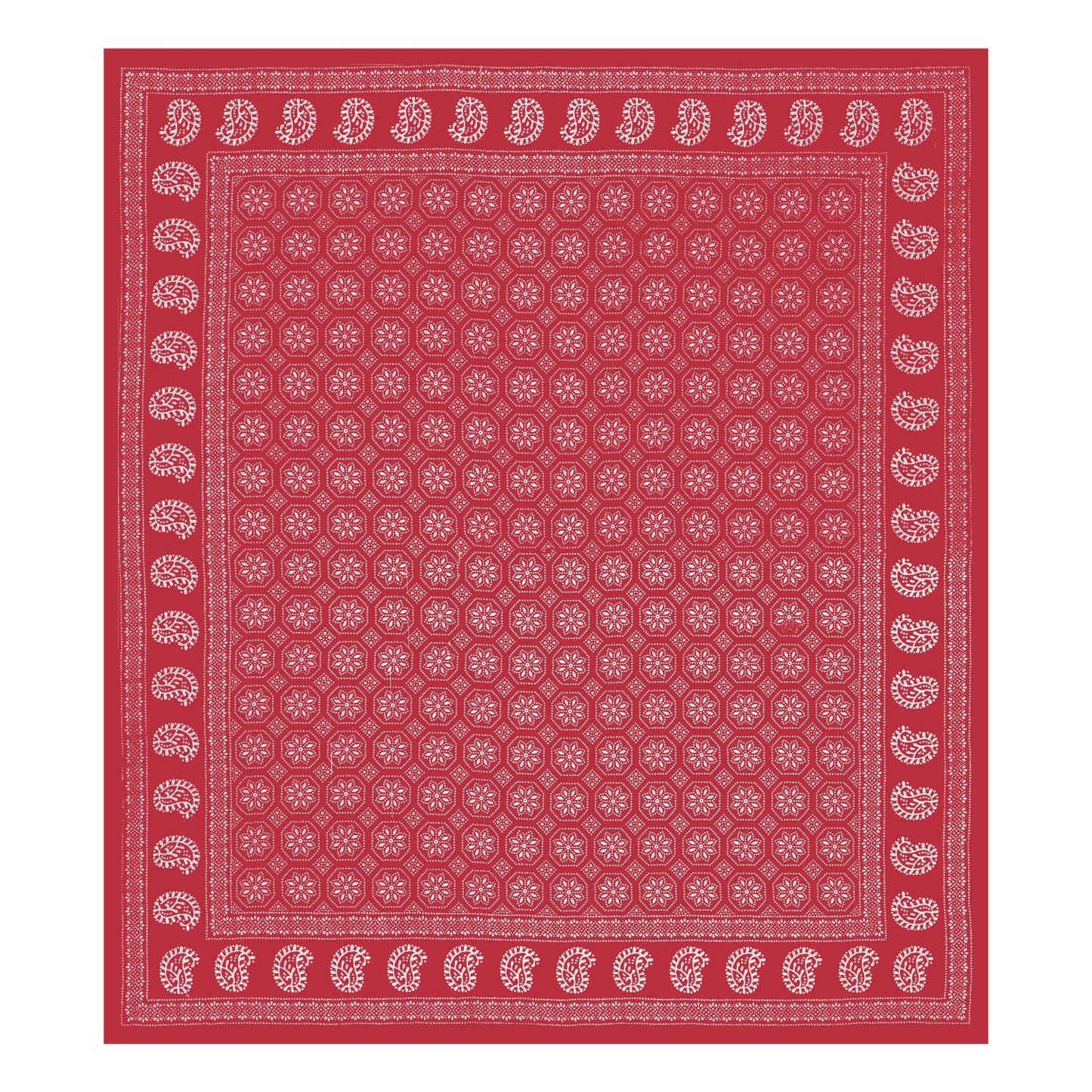 Rajasthani Jaipuri Traditional Double Bed Bedsheet with 2 Pillow Covers