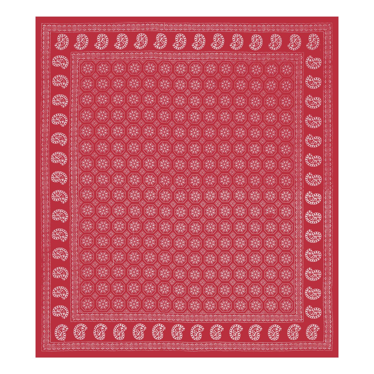 Rajasthani Jaipuri Traditional Double Bed Bedsheet with 2 Pillow Covers