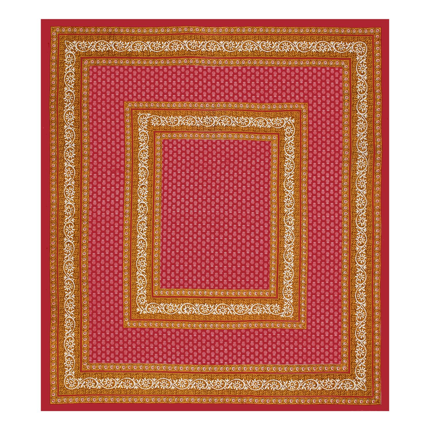 Rajasthani Jaipuri Traditional Double Bed Bedsheet with 2 Pillow Covers