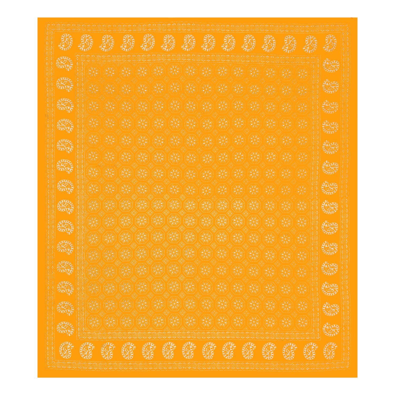 Rajasthani Jaipuri Traditional Double Bed Bedsheet with 2 Pillow Covers