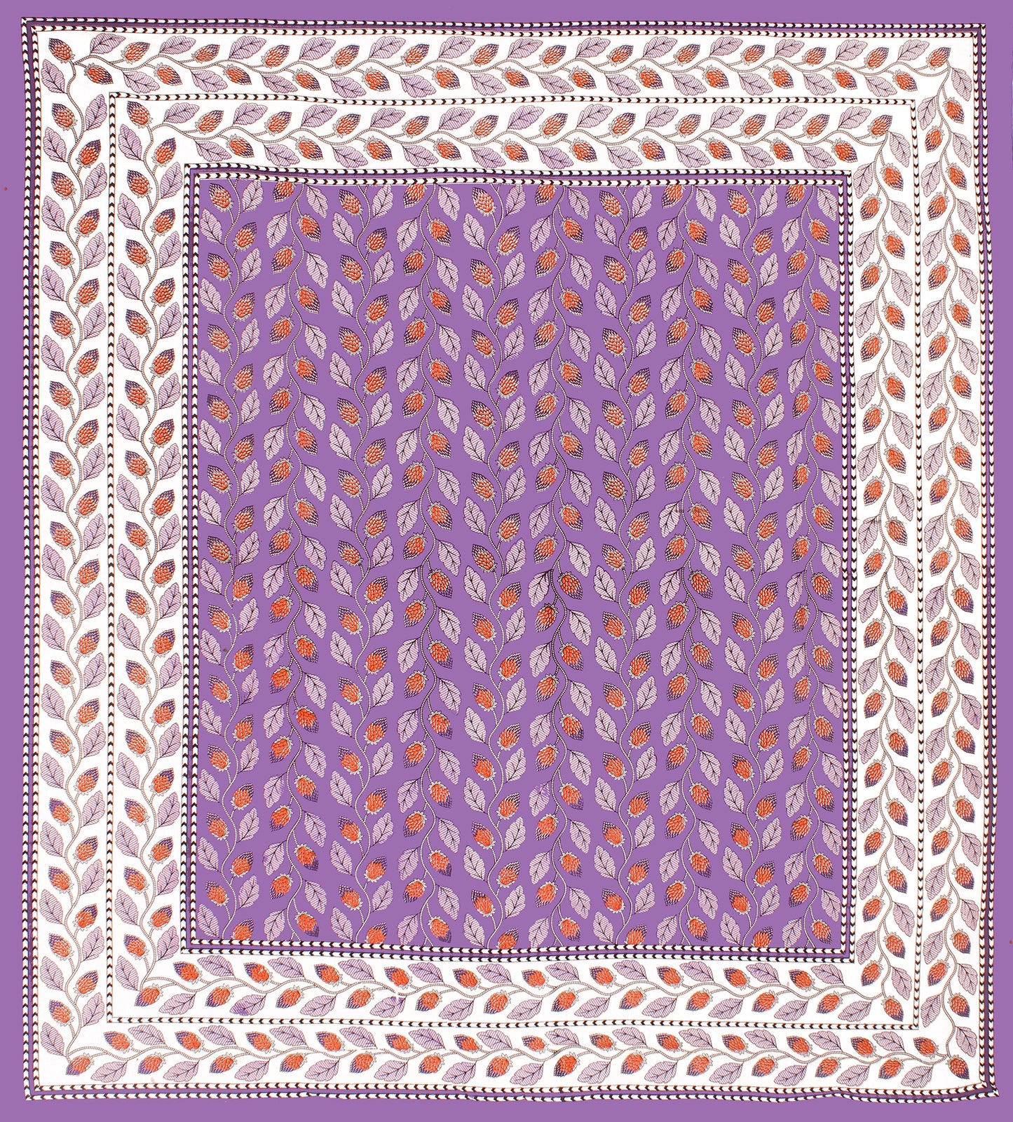 Rajasthani Jaipuri Traditional Double Bed Bedsheet with 2 Pillow Covers