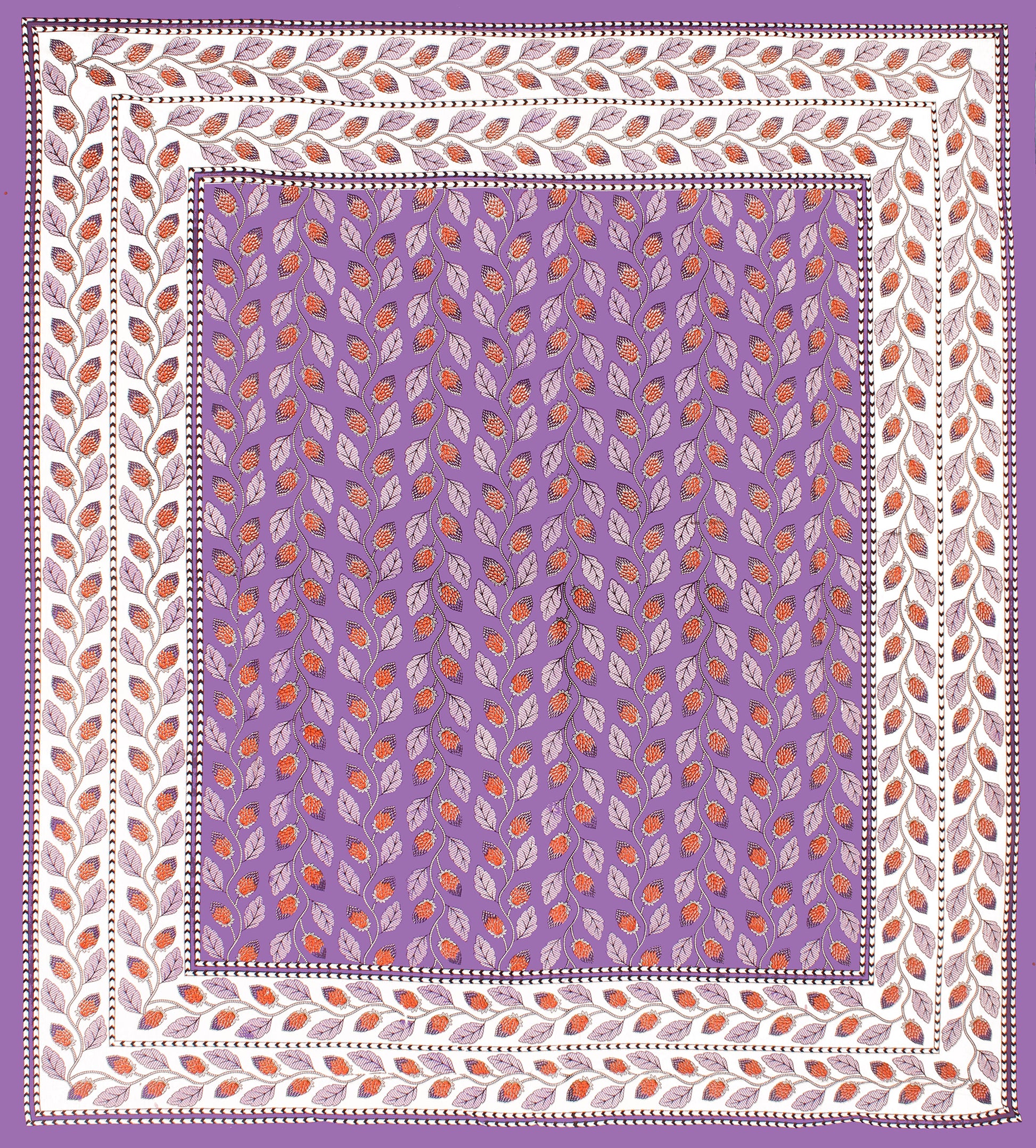 Rajasthani Jaipuri Traditional Double Bed Bedsheet with 2 Pillow Covers
