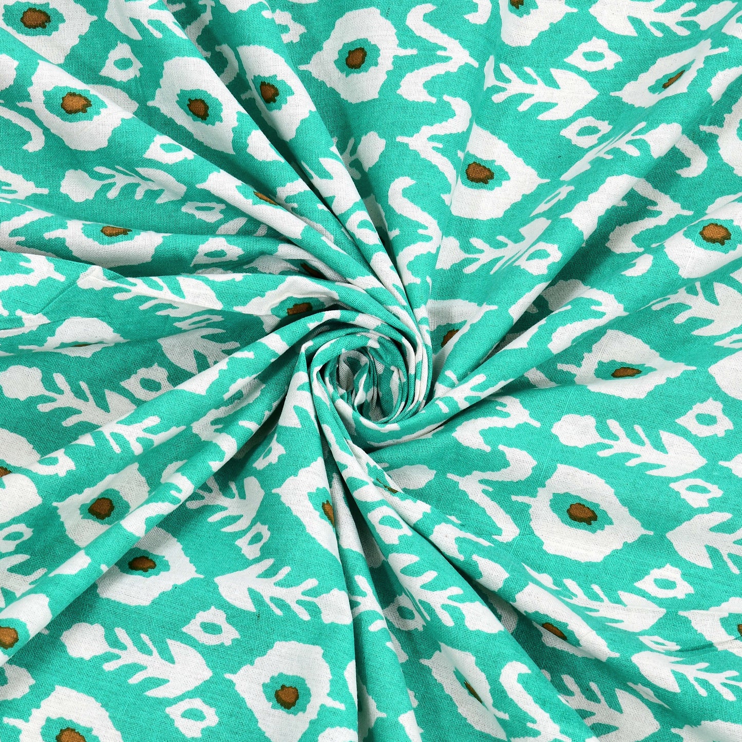 Rajasthani Jaipuri Traditional Double Bed Bedsheet with 2 Pillow Covers -
