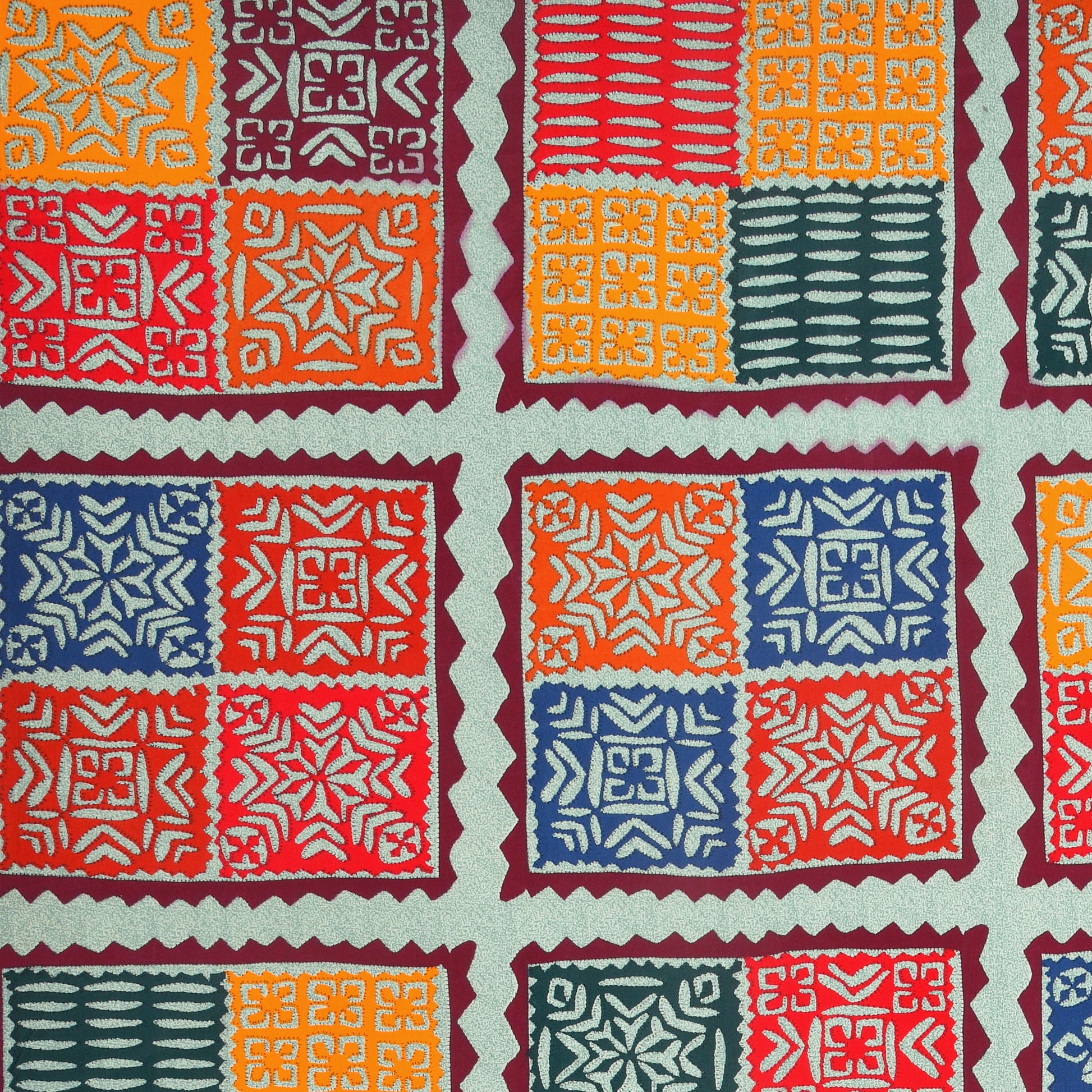 Rajasthani Jaipuri Traditional Double Bed Bedsheet with 2 Pillow Covers - ( Maroon)