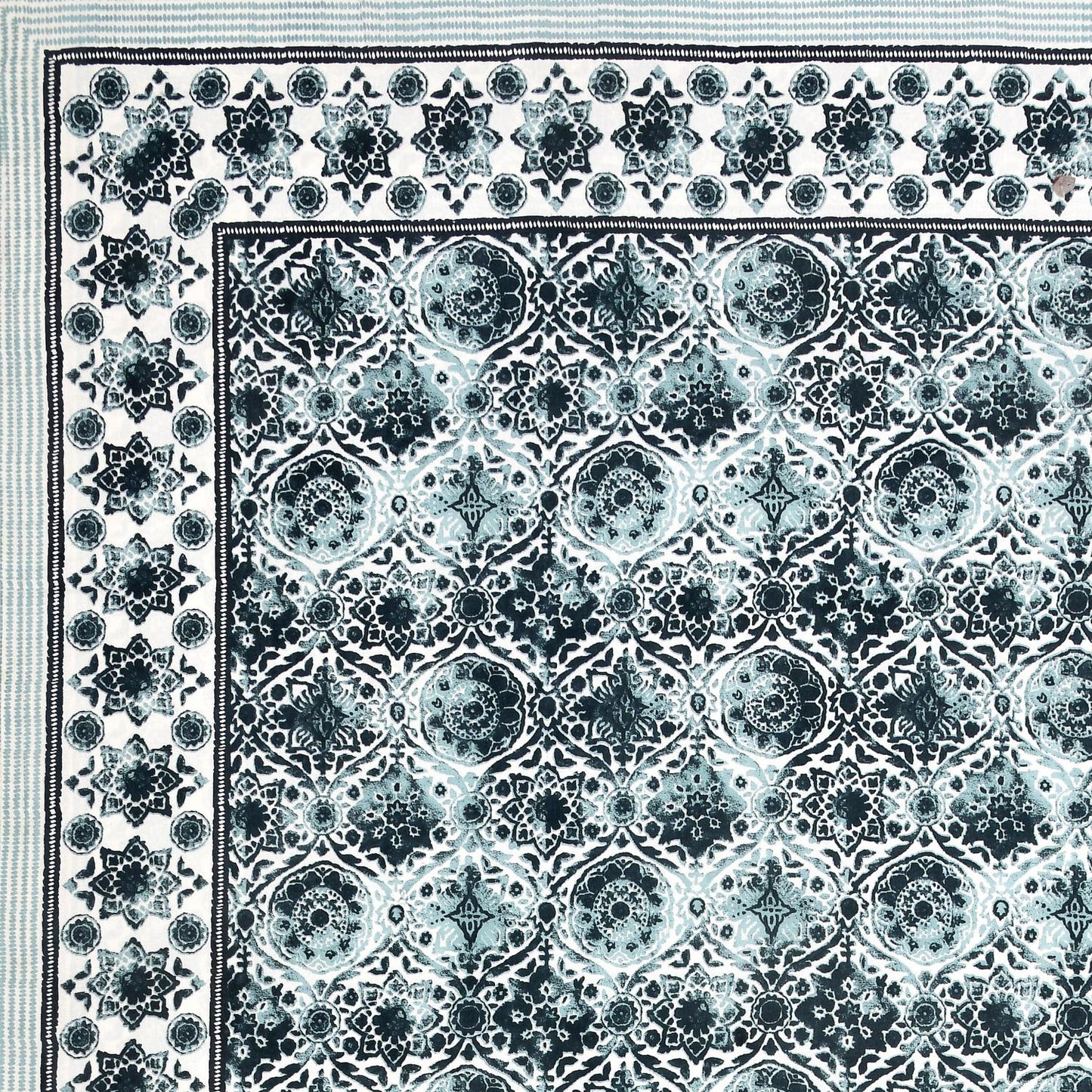 Rajasthani Jaipuri Traditional King Size Bed Bedsheet with 2 Pillow Covers