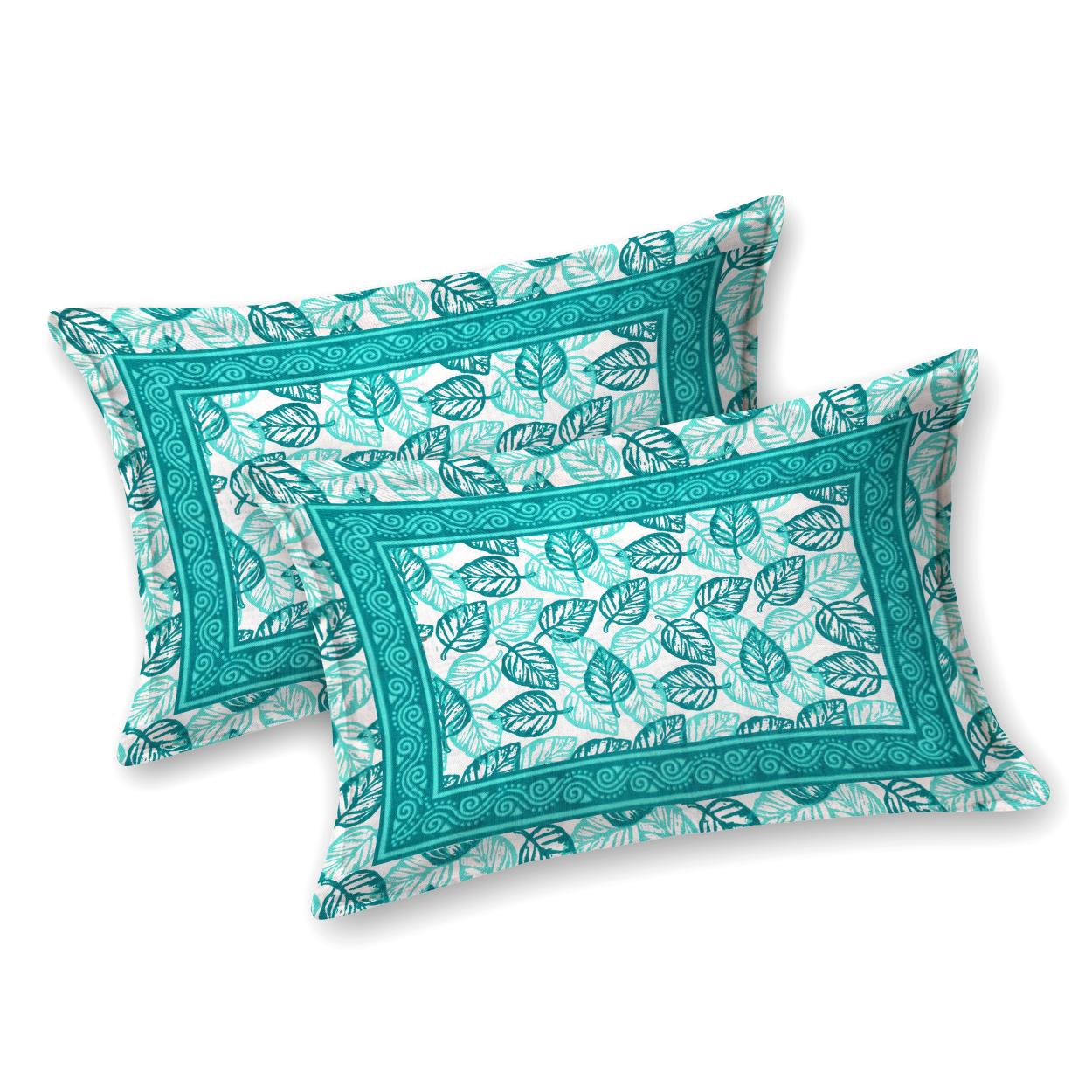 Rajasthani Print Cotton Double Bedsheet with 2 Pillow Covers