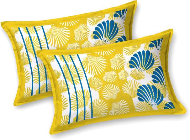 Rajasthani Print Cotton Double Bedsheet with 2 Pillow Covers