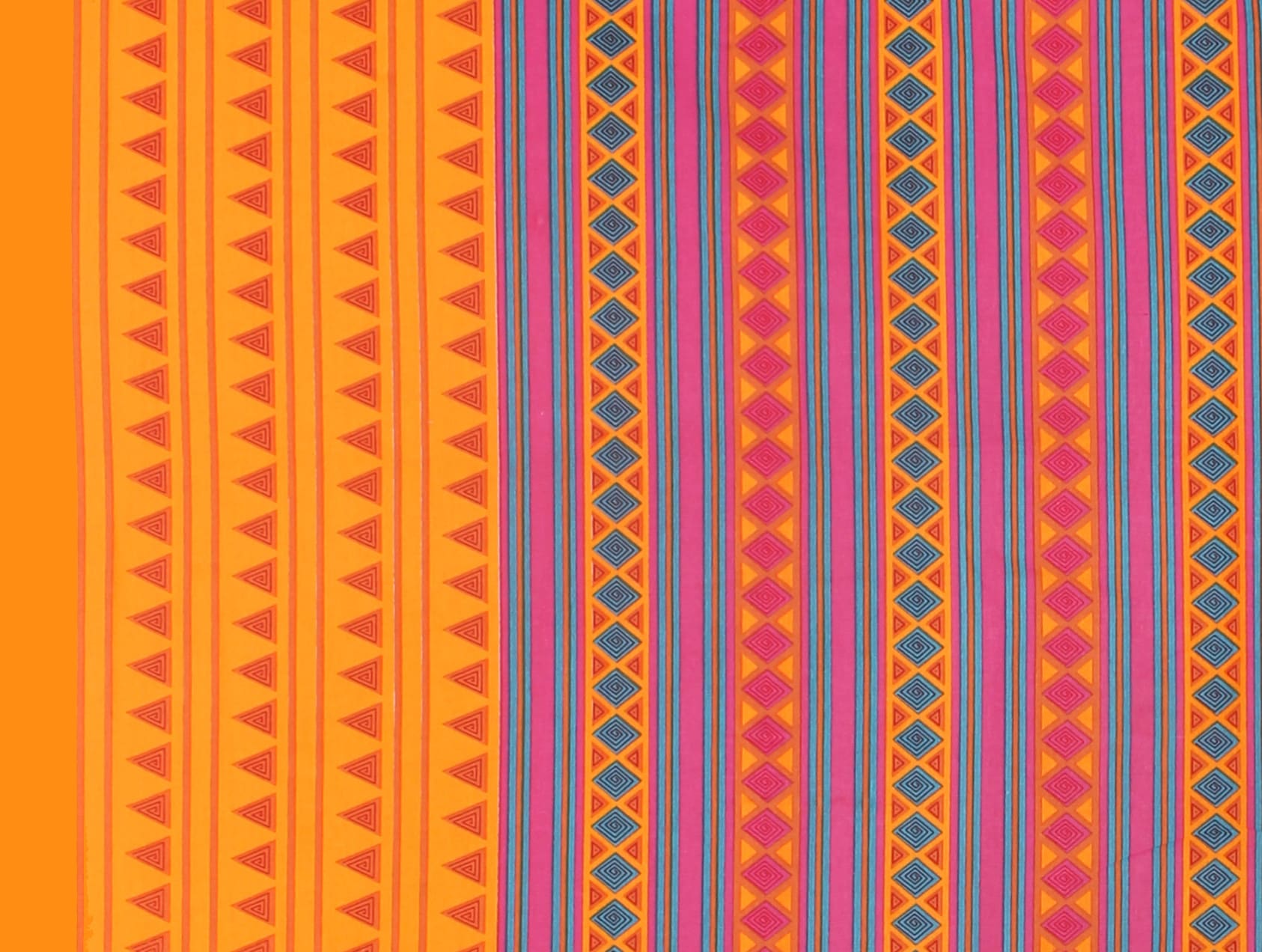 100% Cotton Printed Single Bedsheet (Yellow)