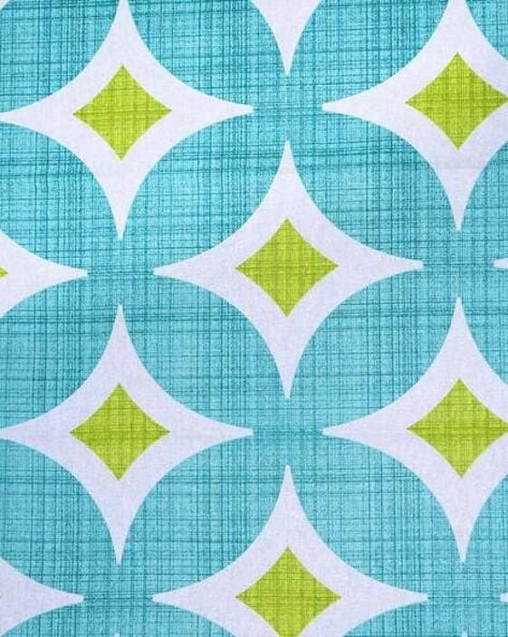 Jaipuri Prints Cotton Double Bedsheet (Green)