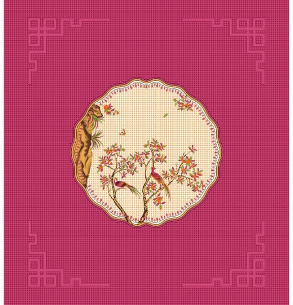 Jaipuri Prints Cotton Double Bedsheet (Pink)